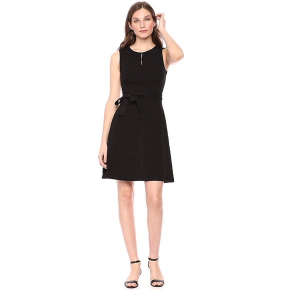 Lark & Ro Dresses & Skirts - Lark & Ro Sleeveless Belted Crew Neck Dress 10
